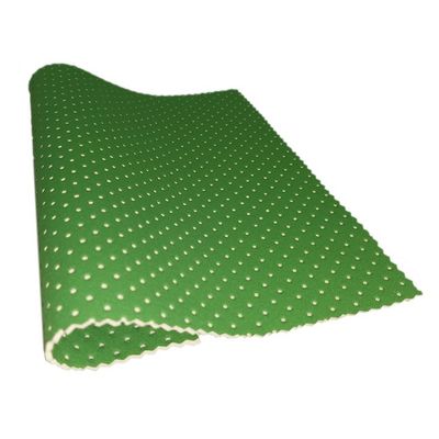 Зеленый прокатанный легковес листа ткани неопрена сетки SBR