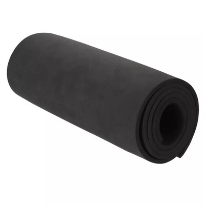 Утолщенный черный изоляционный неопреновый хромированный резиновый коврик в рулоне