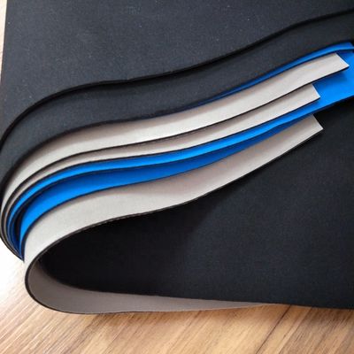 35-45 Shore A 3Mpa CR Rubber Laminated Neoprene Fabric Sheet для носков, жесткой резины, уплотнительного материала, водонепроницаемого и огнеупорного