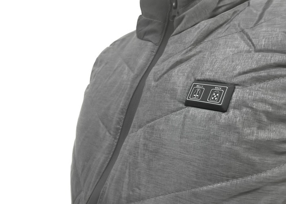 Windproof куртка нагретая длинноволновой частью инфракрасной области с карманами молнии