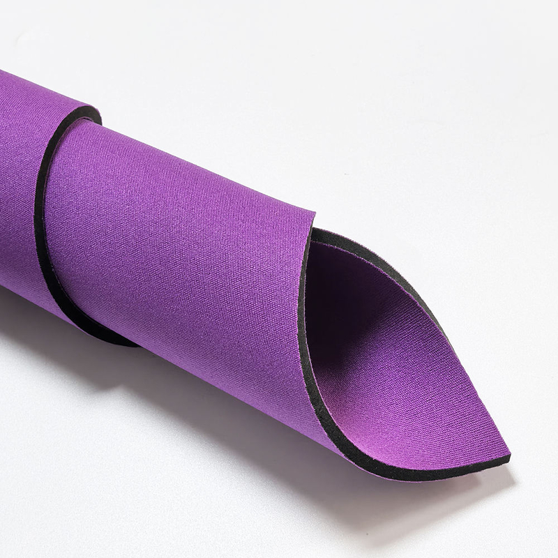 Чёрный неопренный материал толщиной 3 мм для спортивных подкреплений