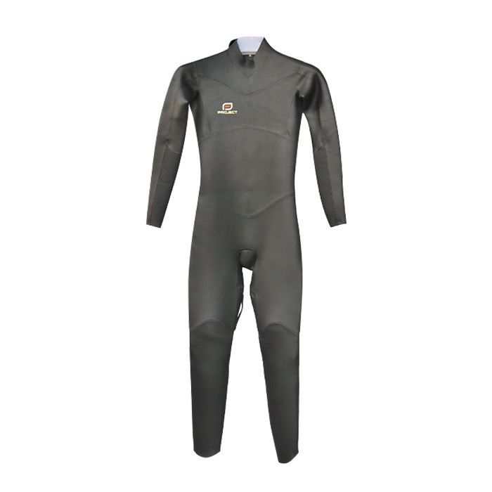 Men’S Full Wetsuit 3/2mm Smooth‑Skin Neoprene Back Zip Wind‑Block Thermal Surf/Dive Suit | Surfing Open‑Water Snorkeling SUP