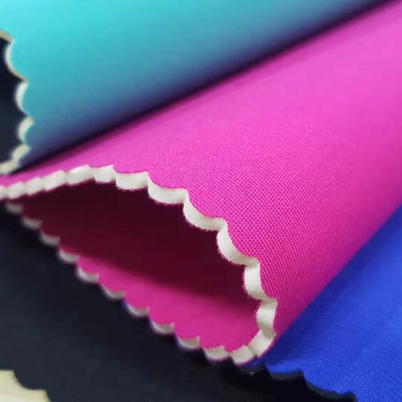 0.5mm Shore A Rubber Neoprene Spandex Fabric водонепроницаемая для ткани / сумки, ультратонкая, эластичная ткань, водонепроницаемая и теплоизоляционная, наружная ткань